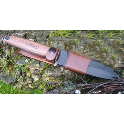 Нож Walther BWK 3 копие острие орех Blue Wood