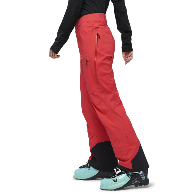Black Diamond Recon Lt Stretch панталон дамски, коралово червено