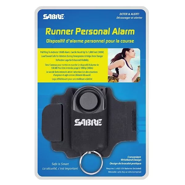 SABRE RED Runner личен алармен уред 130db, черен