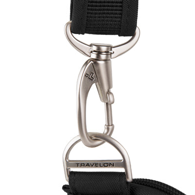 Travelon Classic Lady чанта през рамо срещу кража Crossbody, черна