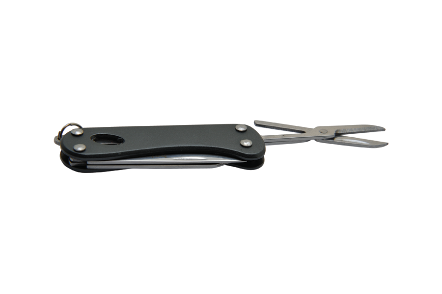 Baladeo ECO171 Barrow многофункционален нож, 5 функции, тъмносив
