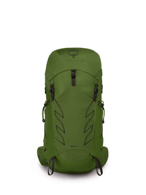 OSPREY TALON 33 туристическа раница, зелен колан/черен