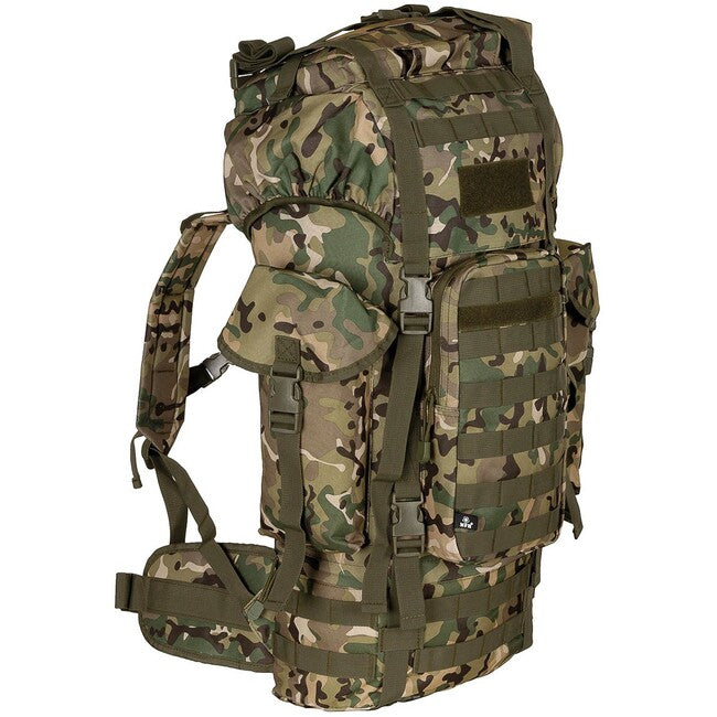 MFH MOLLE раница 65L, алуминиев прът, op.-камо