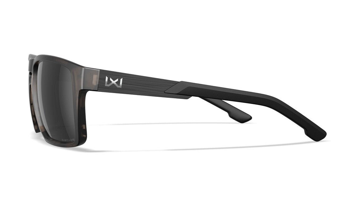 Wiley X Apex слънчеви очила, Captivate Polarized Black Mirror/Matte Tortoise Brown
