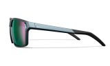 Wiley X Sierra слънчеви очила Captivate Polarized, мат графит, зелено огледало