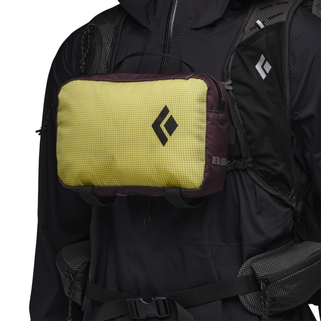 Black Diamond Sattelite торбичка за магнезий Betalight, mulberry-sunflare