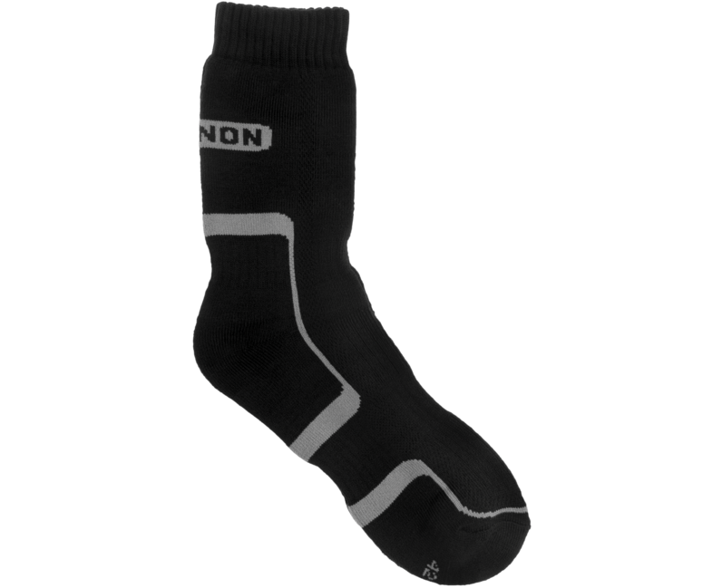 BENNON TREK SOCK тракови чорапи, черни/сиви