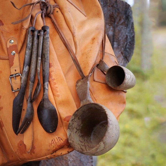 KUPILKA Готварски комплект прибори, син