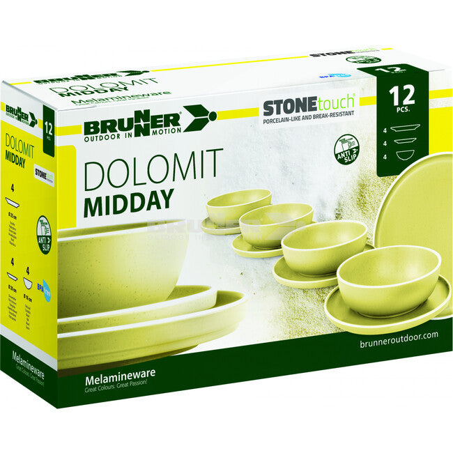 Brunner Midday Dolomit готварски комплект, жълт