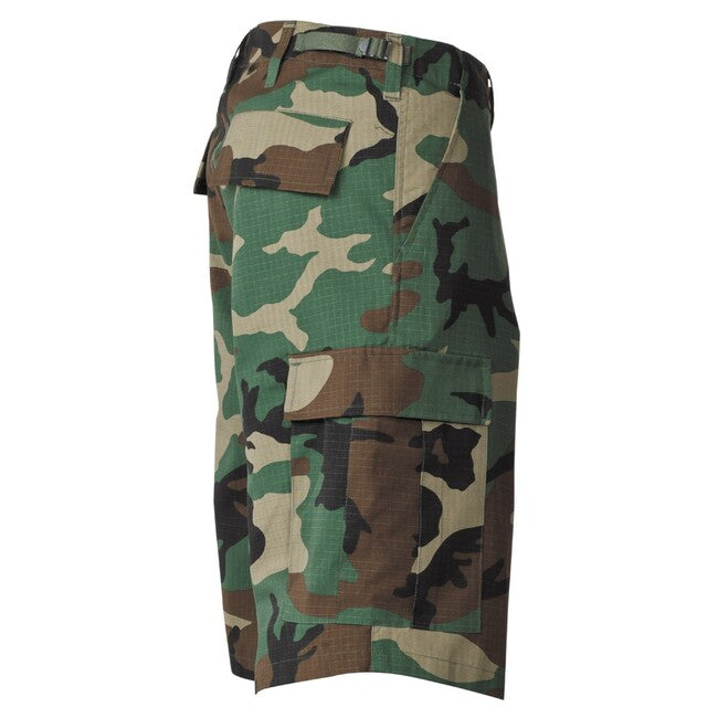 MFH BDU Shorts Rip-Stop, Woodland