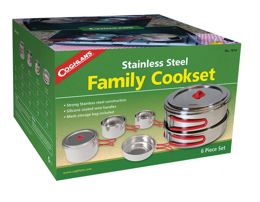 Coghlans Family готварски комплект от неръждаема стомана