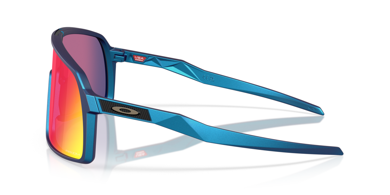 Oakley SUTRO слънчеви очила с рамка Matte Cyan/Син Colorshift и със стъкла Prizm Road, Steel