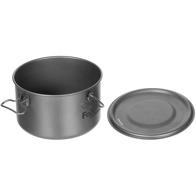 Fox Outdoor титаниево канче с капак, прибл. 1,95 L