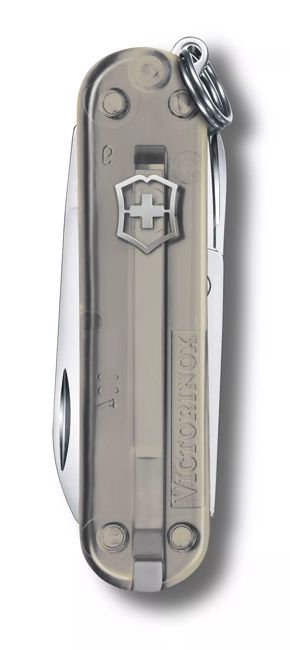 Victorinox Classic SD джобен нож прозрачен, сив