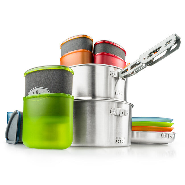 GSI Outdoors Glacier 2+3 l готварски комплект за кампуване
