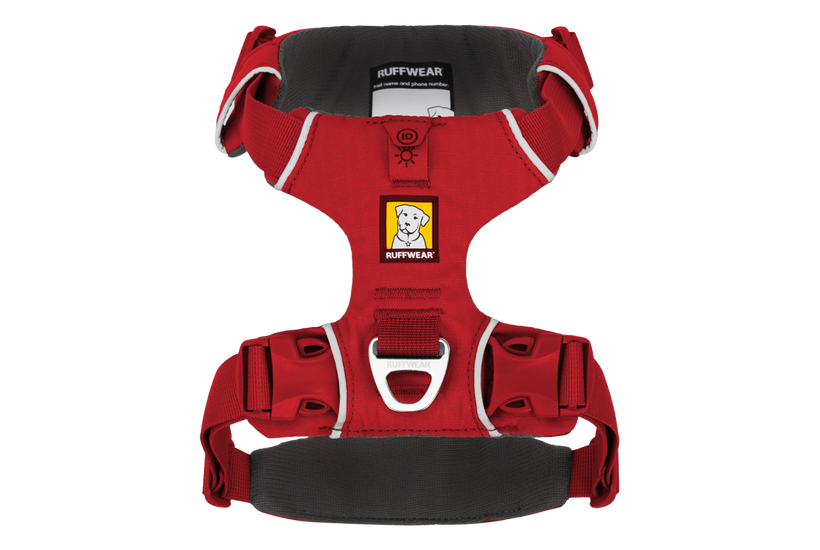 Ruffwear Front Range тяло за кучета, червено каньон