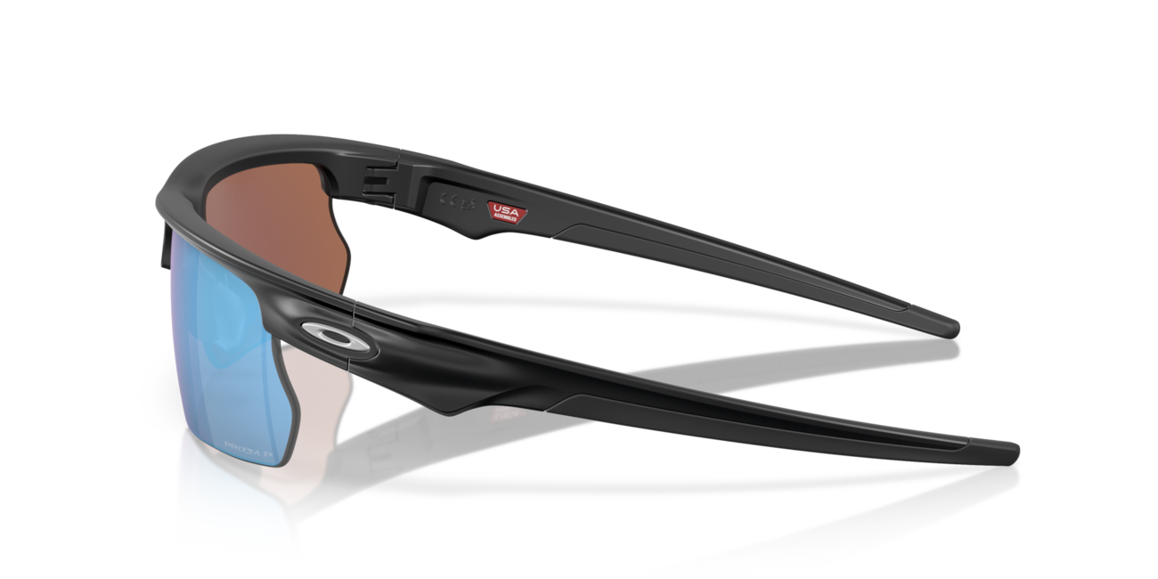 Слънчеви очила Oakley BISPHAERA с рамка Matte Black и стъкла Prizm Deep Water Polarized, 68