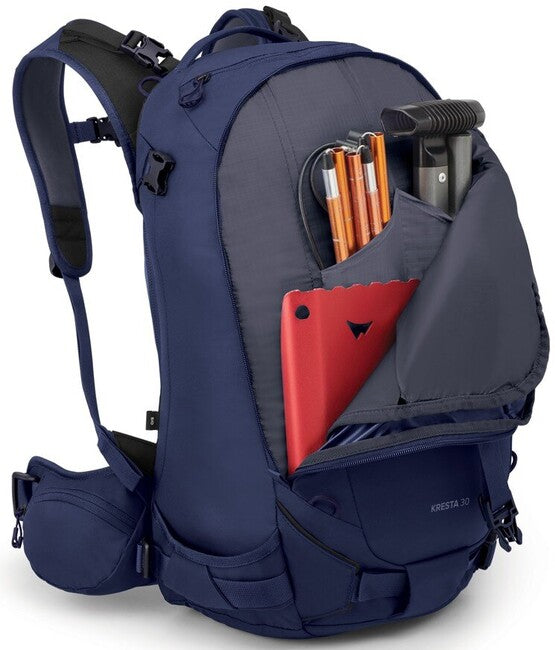 OSPREY KRESTA 30 скиалпийна раница, зимна нощ син