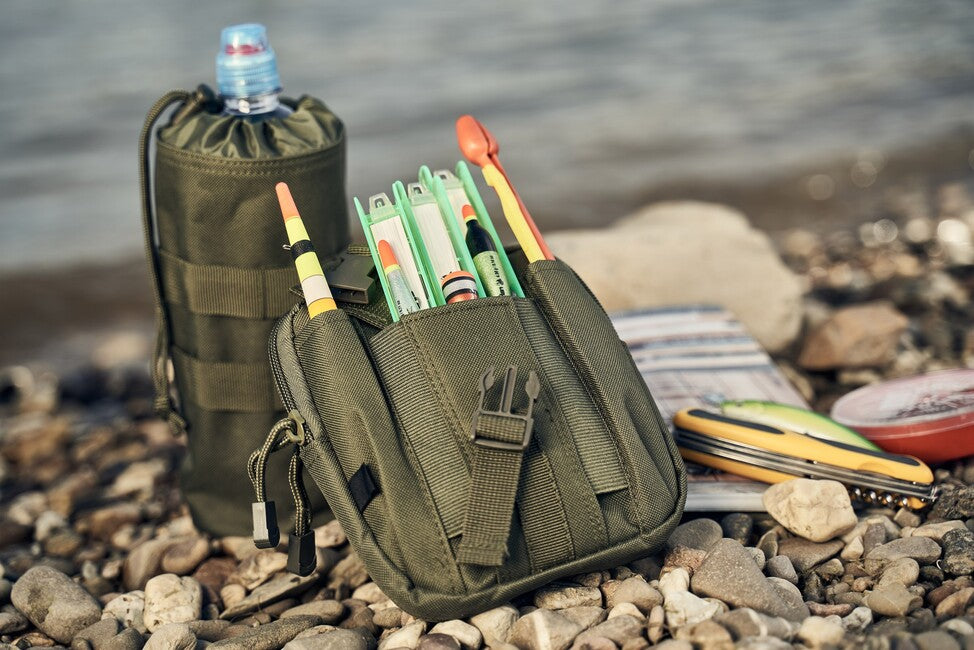 Brandit Molle Functional торбичка, тъмен камуфлаж