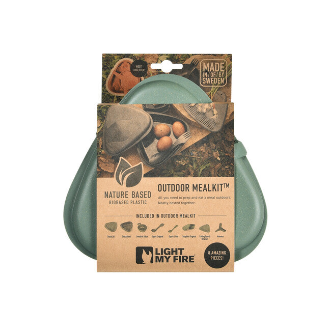 LIGHT MY FIRE Outdoor MealKit 2.0 обедна сервиз, синя