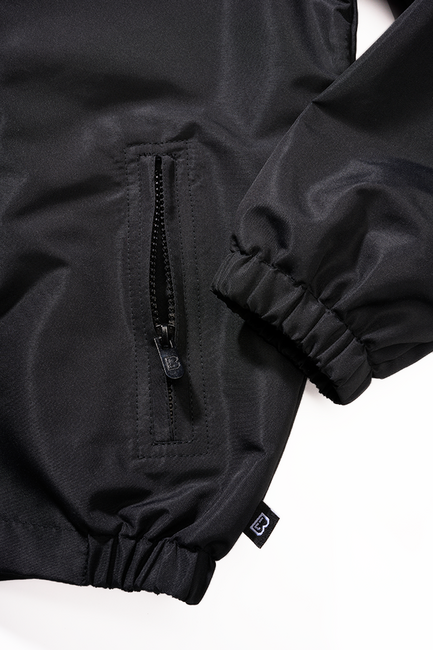 Brandit Summer Frontzip Windbreaker яке за деца, черно