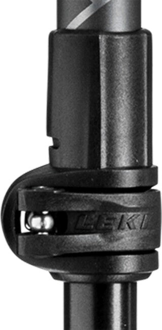 LEKI Legacy тръстови бастуни, метална-petrol-тъмен антрацит, 110 - 145 cm