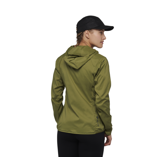 Black Diamond Alpine Start Hoody ултралек яке софтшел дамско, крег зелено