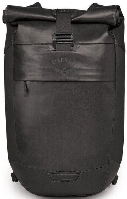 OSPREY TRANSPORTER ROLL TOP градски раница, черна