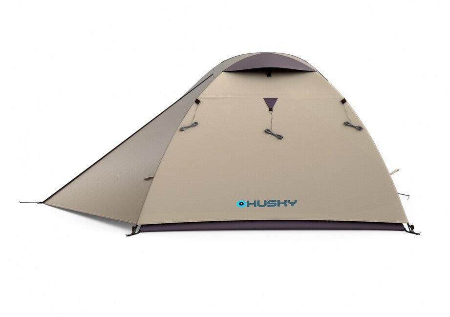 Husky Bizam 2 Plus трекинг палатка за 2 души, Black Coating light brown