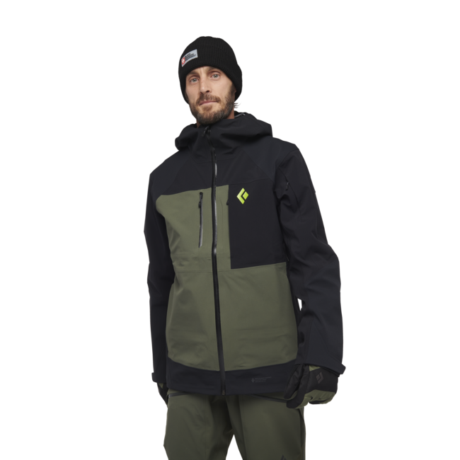 Black Diamond Recon Stretch Pro Shell ски яке мъжко, черно-тундра