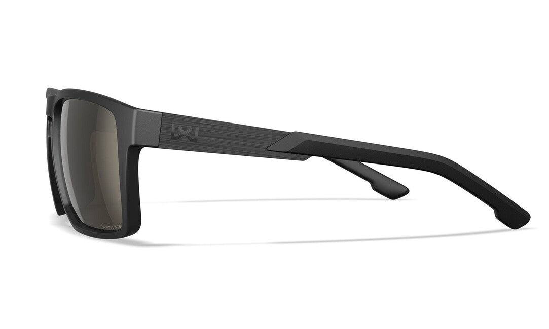 Wiley X Apex слънчеви очила, Polarized Tungsten огледало/матов Black