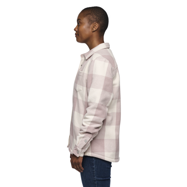 Black Diamond Project Lined Flannel фланелна риза дамска, бледо лилаво-офф бяло каре