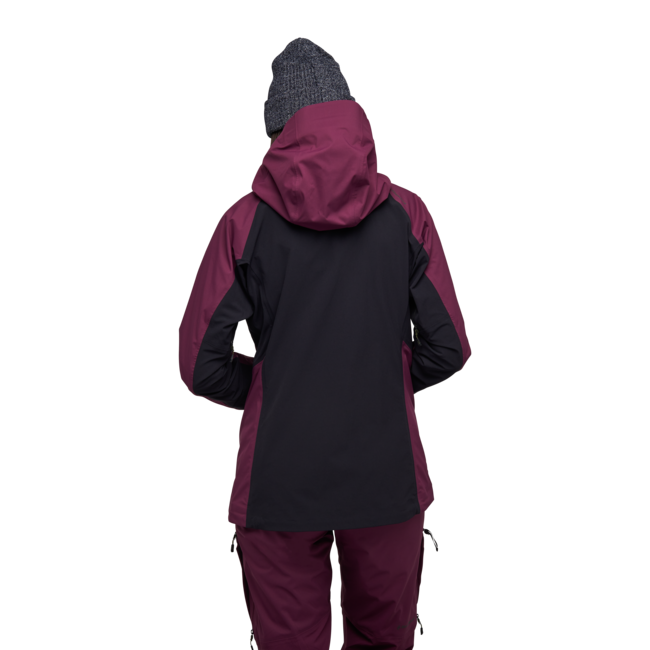 Black Diamond Dawn Patrol Hybrid Shell преходна яке, дамска, черница-черно