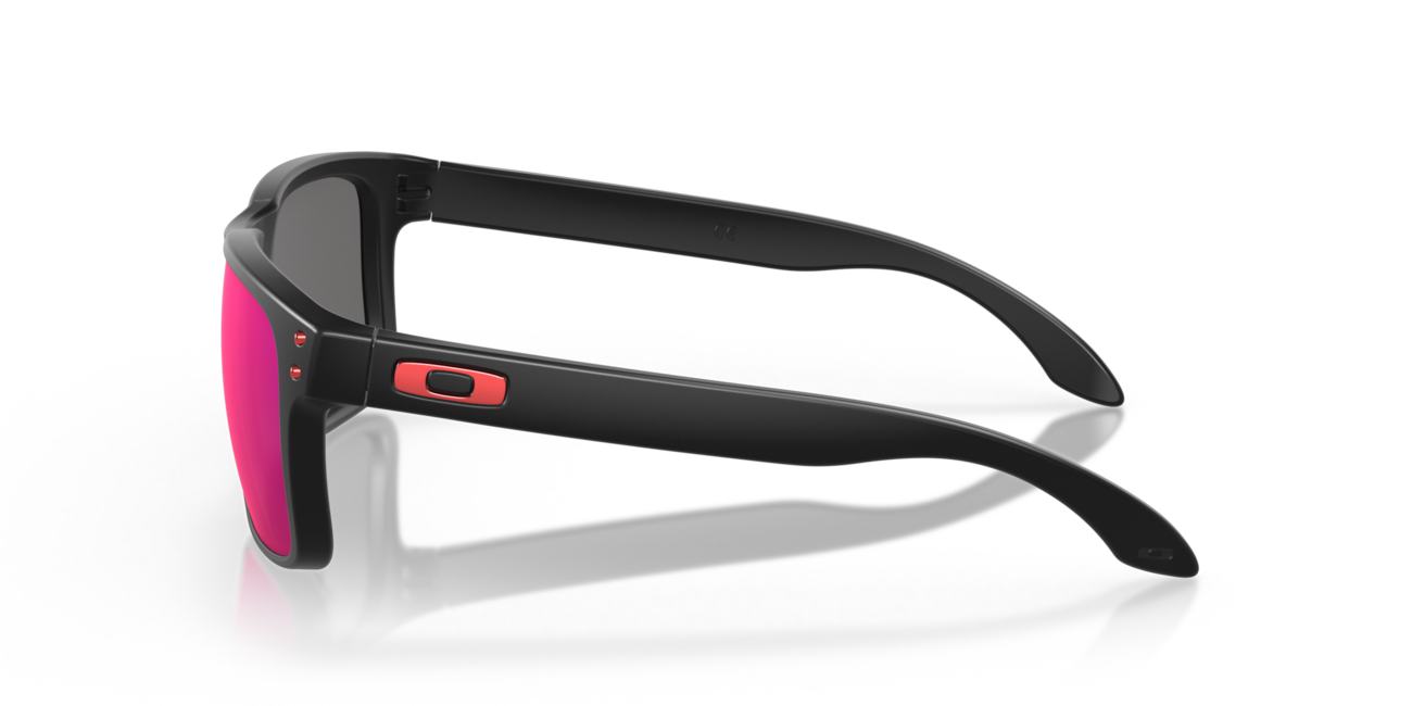 Oakley HOLBROOK слънчеви очила с рамка Matte Black и со стъкла Positive Red Iridium, 57