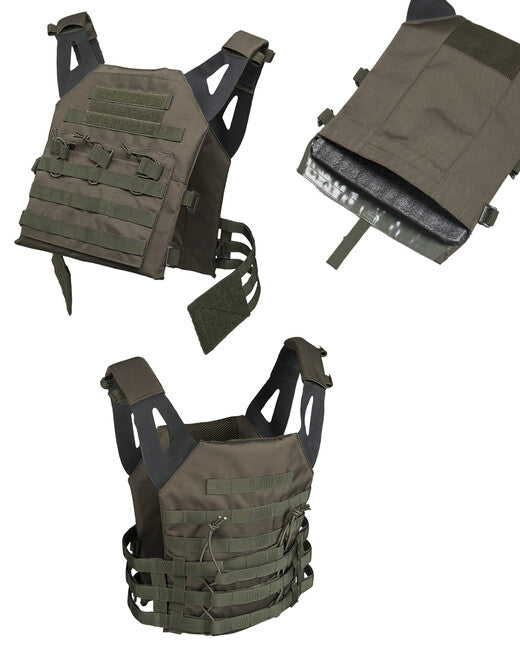 Mil-Tec MOLLE поколение II носител плаци, зелен