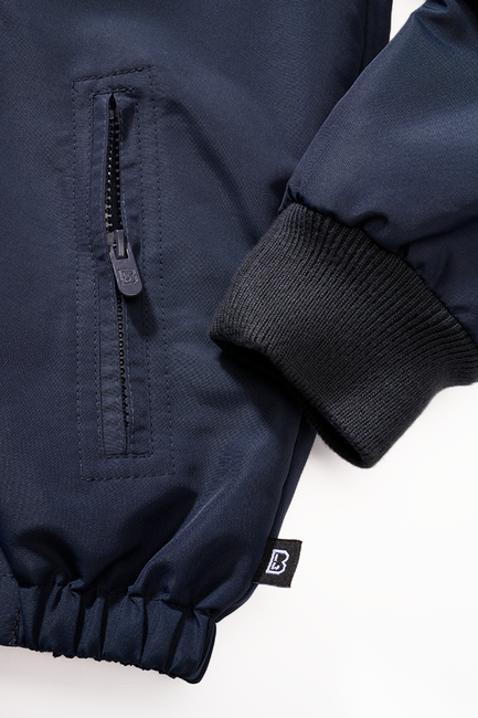 Brandit Frontzip Windbreaker яке детско, тъмносиньо