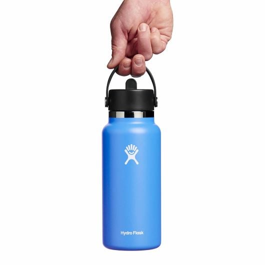 Hydro Flask Wide Flex Straw Cap широка термобутилка 32 OZ 946 ml със сламка, каскаден
