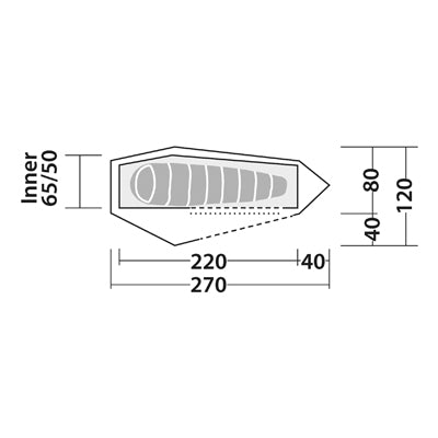 Robens Arrow Head палатка за 1 човек