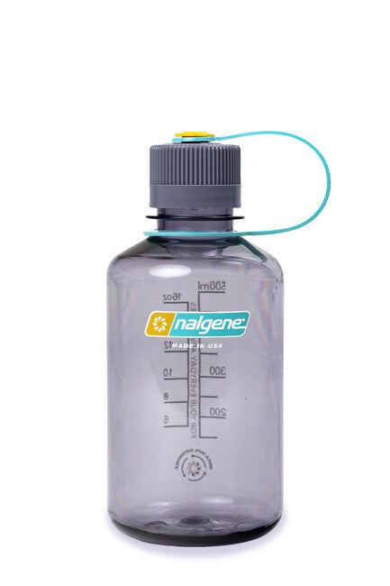 Бутилка за пиене Nalgene NM Sustain 0,5 л, баклажан