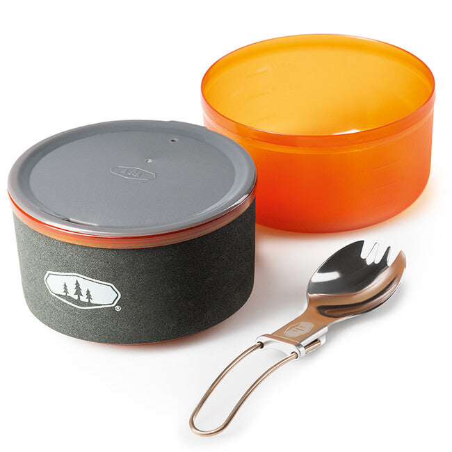 GSI Outdoors Halulite Soloist компактен готварски комплект за една личност 1.1 l
