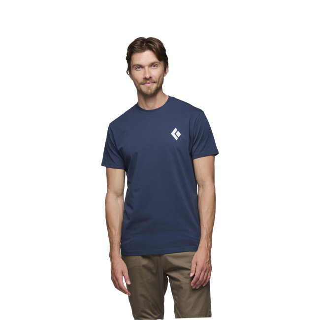 Black Diamond Equipment For Alpinist тениска мъжка с кръткъв ръкав, индиго