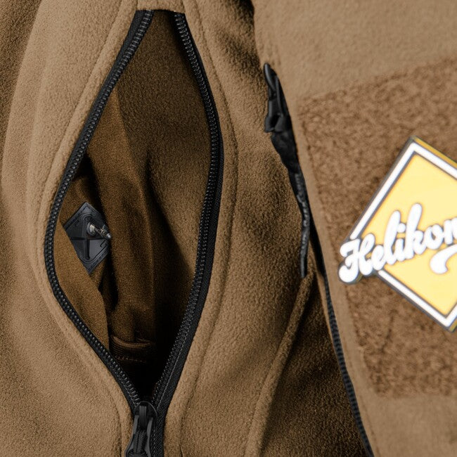 Helikon-Tex Liberty Heavy флисово яке, черно, 390g/m2