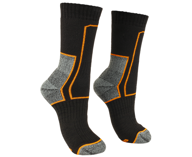 BENNON TREK Sock трекови чорапи, черна/оранжева