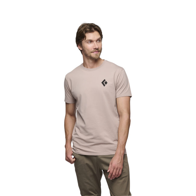 Black Diamond Equipment For Alpinist тениска мъжка с кратък ръкав, бледа лилава