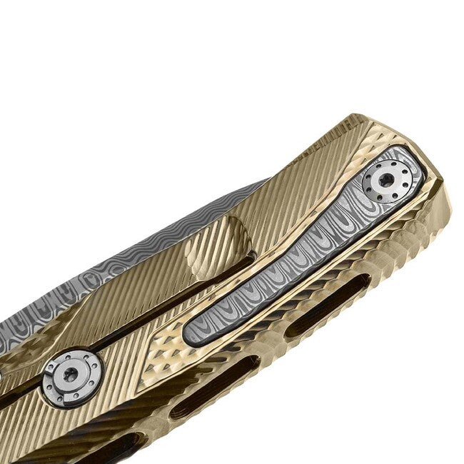 Lionsteel ROK DD GL луксозен джобен нож с дръжка от масивен титан