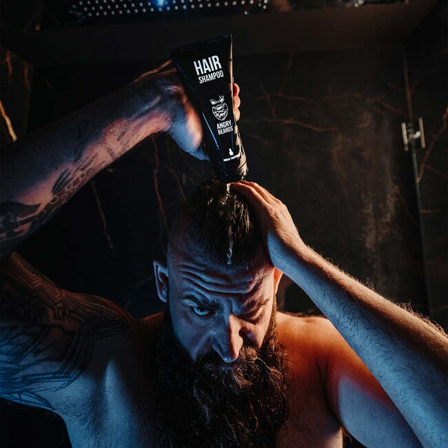 ANGRY BEARDS Urban Twofinger шампоан за коса, 230 ml