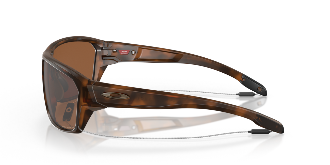 Oakley SPLIT SHOT слънчеви очила с рамка Matte Brown Tortoise и със стъкла Prizm Tungsten Polarized, 64