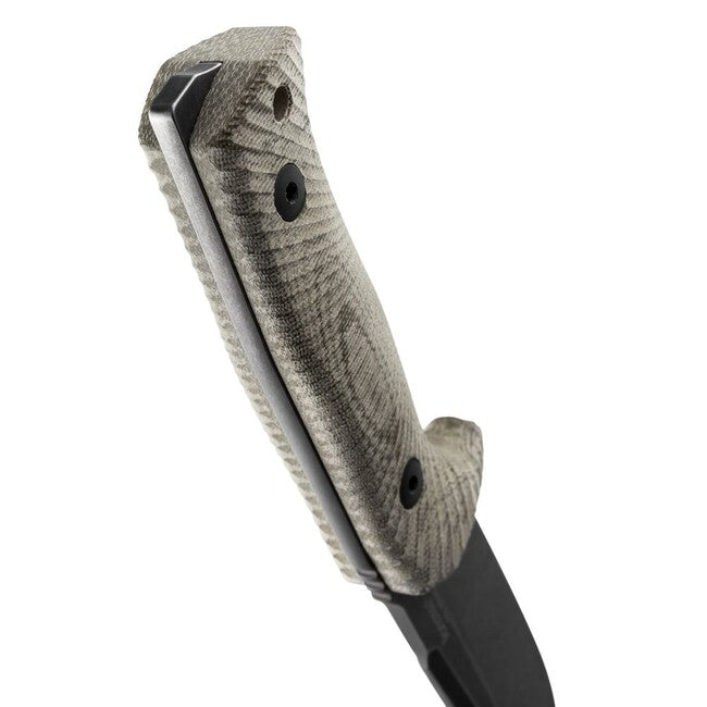 Lionsteel T5B дага средно дълга платно микарта дръжка CVG, зелена