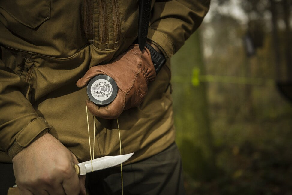 ATWOOD® Nano лано кевларово 75 mm стоп, жълта (K300)