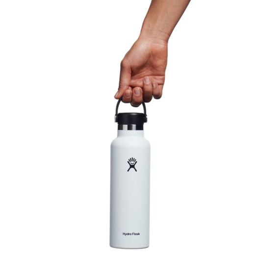 Hydro Flask Standard Flex Cap 621 ml термобутилка OZ, бяла